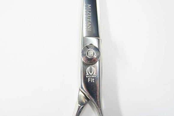 Bランク【MIZUTANI SCISSORS ミズタニシザーズ】 BLACK-SMITH Fit シザー 美容師・理容師 6.0インチ 右利き 【中古】:H-12083