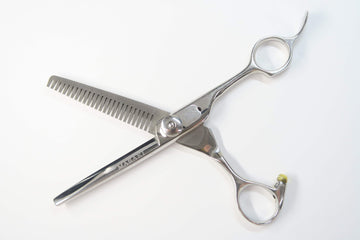 Cランク【MIZUTANI SCISSORS ミズタニシザーズ】 BLACK-SMITH セニング 美容師・理容師 6.0インチ 右利き 【中古】:G-1876 - 0