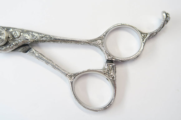 Bランク【ナルトシザー naruto scissors】 ダックボードZ唐草 シザー 美容師・理容師 5.8インチ 右利き 【中古】:H-12112