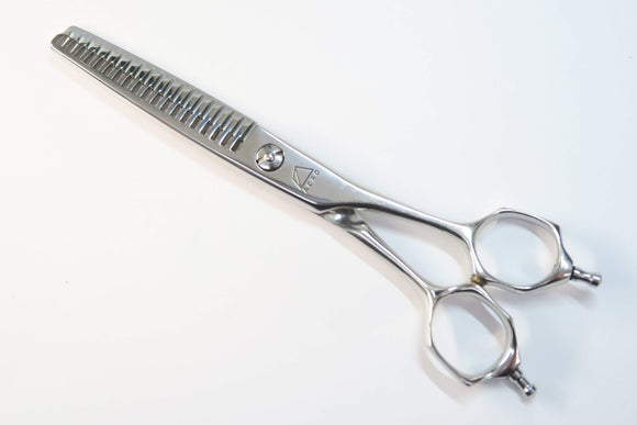 Cランク【MIZUTANI SCISSORS ミズタニシザーズ】 ACRO YURAGI 6 セニング 美容師・理容師 6.0インチ 右利き 【中古】:H-12185