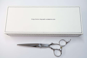 Bランク【HAYASHI SCISSORS ハヤシシザーズ】 HYS-SWELL SLIM CUT-AT-6 シザー 美容師・理容師 6.0インチ 右利き 【中古】:G-1733