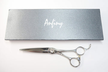 Bランク【MUJIRUSHI 無印】 ANFINY SCISSORS Q620 シザー 美容師・理容師 6.2インチ 右利き 【中古】:G-1736