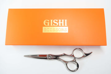 Bランク【GISHI SCISSORS】 CF-55 シザー 美容師・理容師 5.5インチ 右利き 【中古】:G-1760