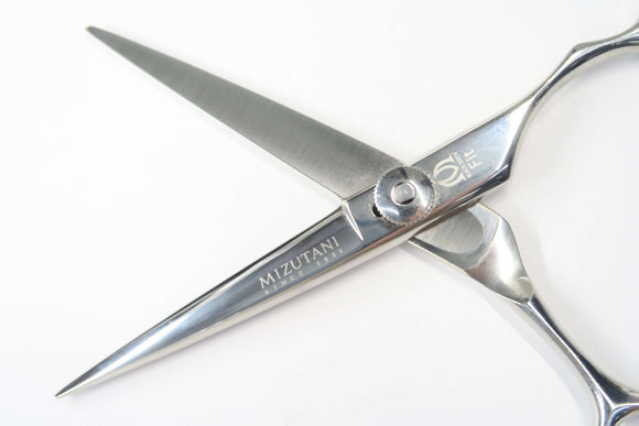 Bランク【MIZUTANI SCISSORS ミズタニシザーズ】 BLACK-SMITH Fit シザー 美容師・理容師 6.0インチ 右利き 【中古】:H-12083