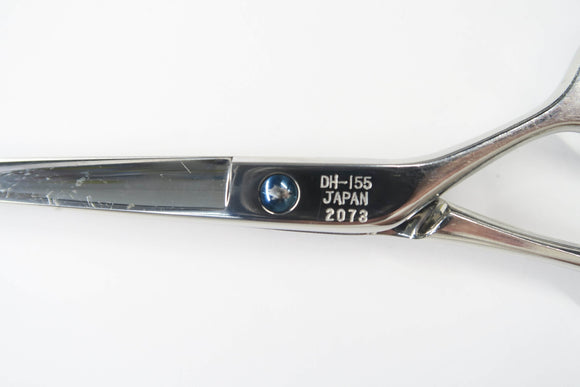 Cランク【HOLKS ホルクス】 DH-155 シザー 美容師・理容師 5.5インチ 右利き トリミングシザー【中古】:H-12074
