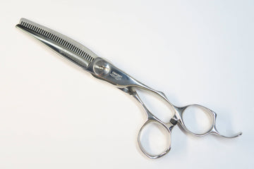 Cランク【MIZUTANI SCISSORS ミズタニシザーズ】 SWORD THINNING 40 逆刃 セニング 美容師・理容師 6.0インチ 右利き 【中古】:H-10814