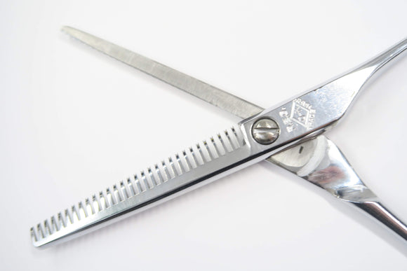 Dランク【神田文一商店】 R.E.G.O-K hi stainless 30 セニング 美容師・理容師 6.3インチ 右利き 【中古】:H-11715