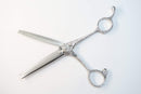 Bランク【ナルトシザー naruto scissors】 二梳きヘネシーブーメランS27唐草 セニング 美容師・理容師 5.8インチ 右利き 【中古】:H-11897