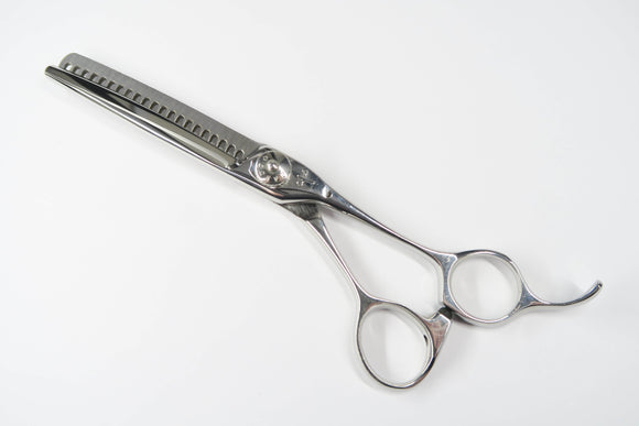 Bランク【ナルトシザー naruto scissors】 始皇帝 スーパーRK 二梳きヘネシーアンダーソン B21 セニング 美容師・理容師 6.0インチ 右利き 【中古】:H-11019