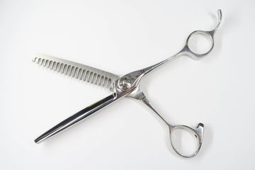 Bランク【ナルトシザー naruto scissors】 始皇帝 スーパーRK 二梳きヘネシーアンダーソン B21 セニング 美容師・理容師 6.0インチ 右利き 【中古】:H-11019