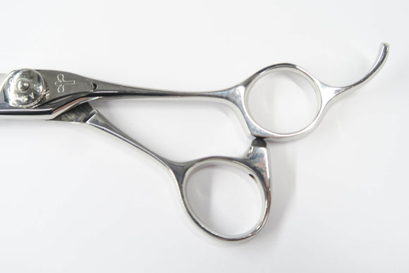 Bランク【ナルトシザー naruto scissors】 始皇帝 スーパーRK 二梳きヘネシーアンダーソン B21 セニング 美容師・理容師 6.0インチ 右利き 【中古】:H-11019