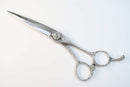 Cランク【ナルトシザー naruto scissors】 フライングZ木目 シザー 美容師・理容師 6.5インチ 右利き 【中古】:H-11126