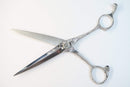 Cランク【ナルトシザー naruto scissors】 フライングZ木目 シザー 美容師・理容師 6.5インチ 右利き 【中古】:H-11126