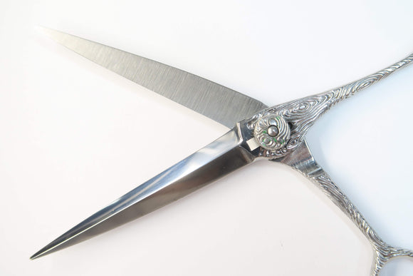 Cランク【ナルトシザー naruto scissors】 フライングZ木目 シザー 美容師・理容師 6.5インチ 右利き 【中古】:H-11126