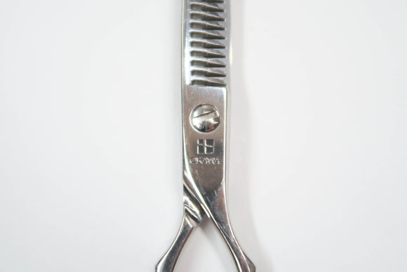Bランク【OKAWA PRO SCISSORS オオカワプロシザーズ】 232 セニング 美容師・理容師 5.8インチ 右利き 【中古】:H-11337
