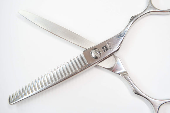 Bランク【OKAWA PRO SCISSORS オオカワプロシザーズ】 232 セニング 美容師・理容師 5.8インチ 右利き 【中古】:H-11337