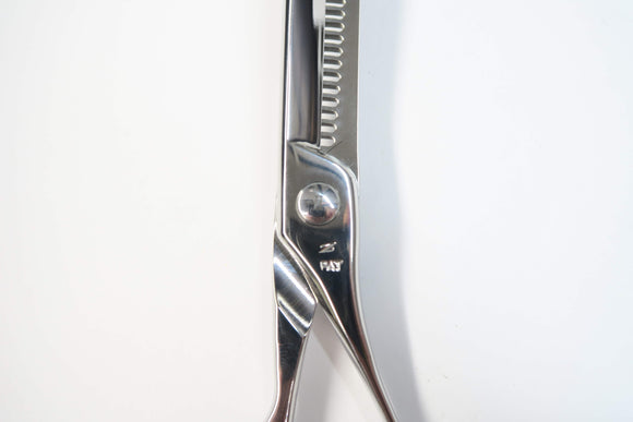 Bランク【ナルトシザー naruto scissors】 二梳きラムネS27 セニング 美容師・理容師 5.8インチ 右利き 【中古】:H-11482