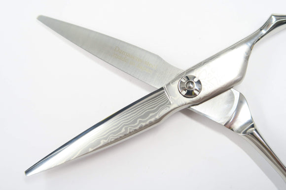 Aランク【PRIMERD プリマード】 Dama-Arrow55 ダマスカスアロー 5.5 シザー 美容師・理容師 5.8インチ 右利き 【中古】:H-11602