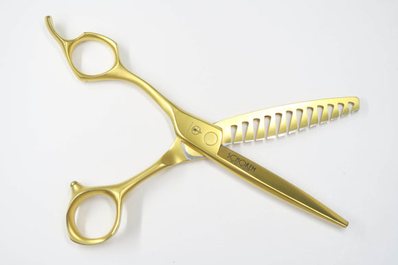 Cランク【MIZUTANI SCISSORS ミズタニシザーズ】 SCHOREM MASTER 12 LEFTY セニング 美容師・理容師 5.8インチ 左利き 【中古】:H-11629