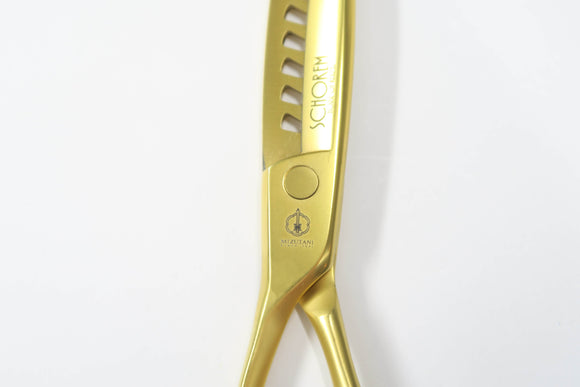 Cランク【MIZUTANI SCISSORS ミズタニシザーズ】 SCHOREM MASTER 12 LEFTY セニング 美容師・理容師 5.8インチ 左利き 【中古】:H-11629