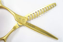 Cランク【MIZUTANI SCISSORS ミズタニシザーズ】 SCHOREM MASTER 12 LEFTY セニング 美容師・理容師 5.8インチ 左利き 【中古】:H-11629