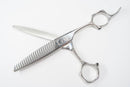 Cランク【MIZUTANI SCISSORS ミズタニシザーズ】 ACRO Acroleaf WIDE K-15 セニング 美容師・理容師 5.7インチ 右利き 【中古】:H-11665
