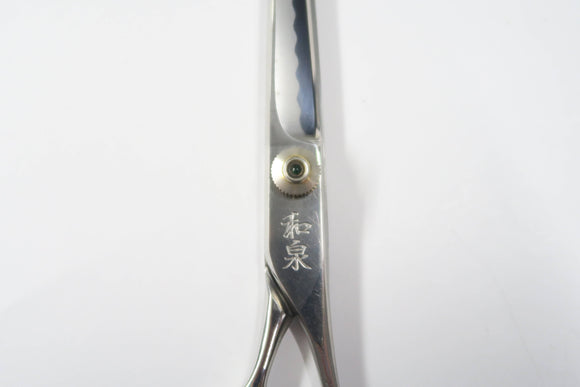 Cランク【HASHIMOTO RIBIC 和泉 emerald No.2】 HASHIMOTO RIBIC 和泉 emerald No.2 シザー 美容師・理容師 6.5インチ 右利き 【中古】:H-11738