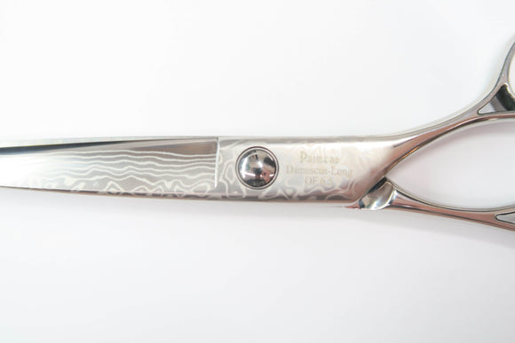 Aランク【PRIMERD プリマード】 Damascus Long 6.5 シザー 美容師・理容師 6.5インチ 右利き 【中古】:H-11782