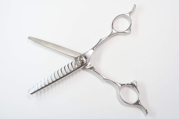 Cランク【ナルトシザー naruto scissors】 ドレスライン セニング 美容師・理容師 5.6インチ 右利き 【中古】:H-11784