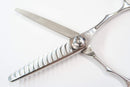 Cランク【ナルトシザー naruto scissors】 ドレスライン セニング 美容師・理容師 5.6インチ 右利き 【中古】:H-11784