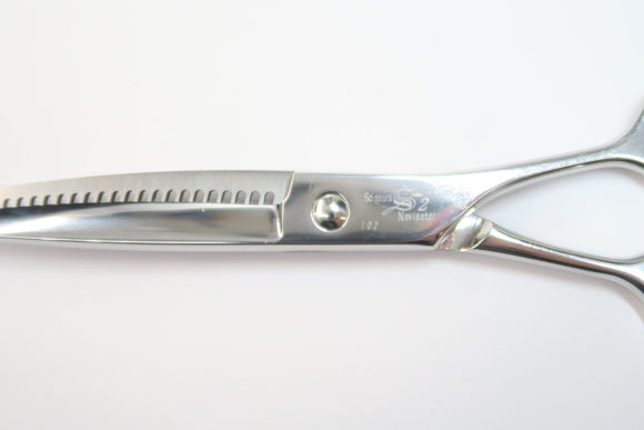Bランク【Scissors Navigator S2 エスツー】  セニング 美容師・理容師 5.9インチ 右利き 【中古】:H-11809