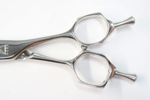 Cランク【MIZUTANI SCISSORS ミズタニシザーズ】 ACRO Acroleaf WIDE M-25 セニング 美容師・理容師 5.9インチ 右利き 【中古】:H-11864