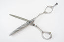 Cランク【MIZUTANI SCISSORS ミズタニシザーズ】 BLACK-SMITH TWIG THINNING 25 セニング 美容師・理容師 5.6インチ 右利き 【中古】:H-11931