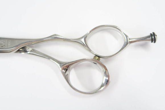 Cランク【MIZUTANI SCISSORS ミズタニシザーズ】 BLACK-SMITH TWIG THINNING 25 セニング 美容師・理容師 5.6インチ 右利き 【中古】:H-11931