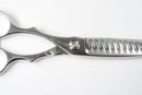 Cランク【SCISSORS JAPAN シザーズジャパン】 A-ARA45%14Fi18L Y セニング 美容師・理容師 5.9インチ 左利き 【中古】:H-11963