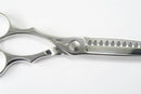 Cランク【SCISSORS JAPAN シザーズジャパン】 A-ARA45%14Fi18L Y セニング 美容師・理容師 5.9インチ 左利き 【中古】:H-11963