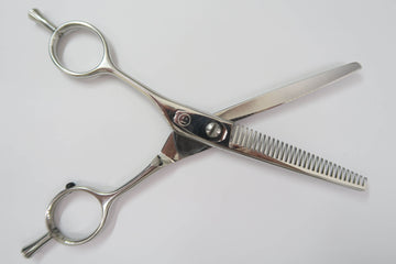 Cランク【サイキシザー SAIKI scissors】 30 セニング 美容師・理容師 5.9インチ 左利き 【中古】:H-8374