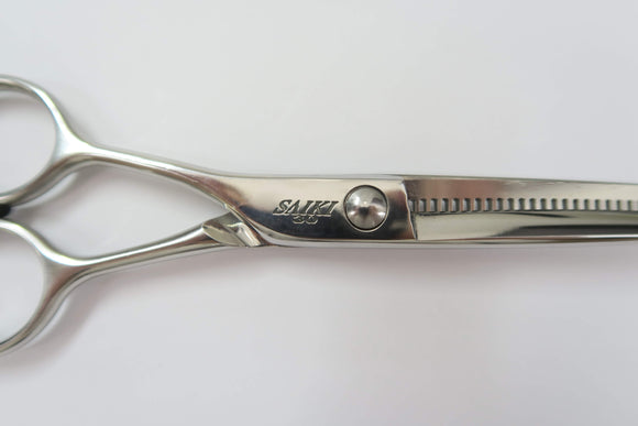 Cランク【サイキシザー SAIKI scissors】 30 セニング 美容師・理容師 5.9インチ 左利き 【中古】:H-8374