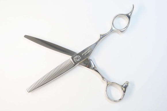 Bランク【HAYASHI SCISSORS ハヤシシザーズ】 V-Thinning-ON V-37R-ON-AT6 セニング 美容師・理容師 6.0インチ 右利き 【中古】:G-1887