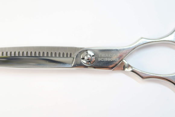 Cランク【TRACKS SCISSORS トラックスシザーズ】 SPEED26 セニング 美容師・理容師 5.9インチ 右利き 【中古】:H-12186