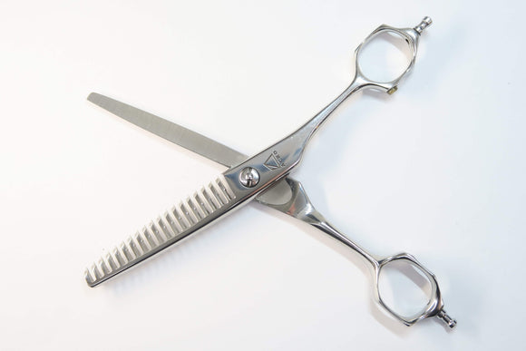 Cランク【MIZUTANI SCISSORS ミズタニシザーズ】 ACRO YURAGI 6 セニング 美容師・理容師 6.0インチ 右利き 【中古】:H-12185