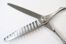 Cランク【SCISSORS JAPAN シザーズジャパン】 Q-ARA50%12Fi11 N セニング 美容師・理容師 5.7インチ 右利き 【中古】:H-12102-5