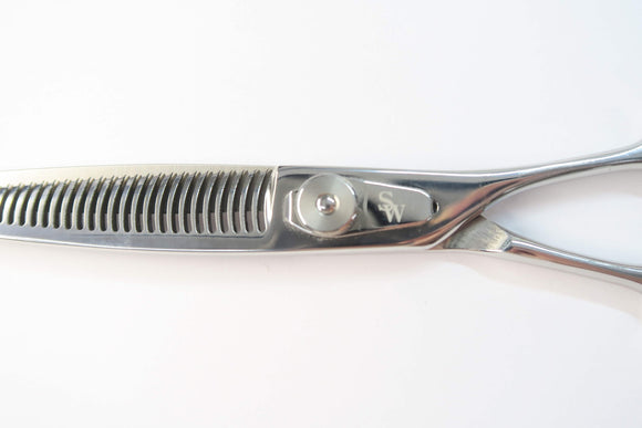Bランク【シザースワークス SCISSORS WORKS】 464 GL2-6030 セニング 美容師・理容師 6.0インチ 右利き 【中古】:G-1882