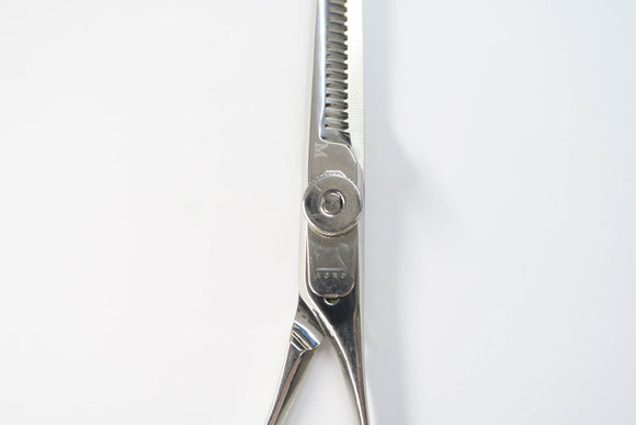 Cランク【MIZUTANI SCISSORS ミズタニシザーズ】 ACRO DUAL セニング 美容師・理容師 6.3インチ 右利き 【中古】:G-1877