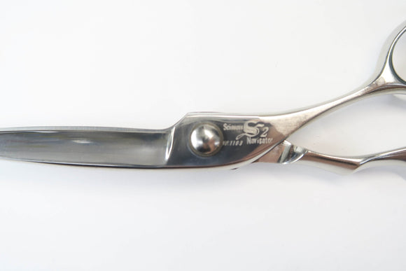 Dランク【Scissors Navigator S2 エスツー】  シザー 美容師・理容師 5.9インチ 右利き 【中古】:H-12114