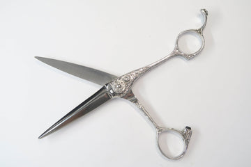 Bランク【ナルトシザー naruto scissors】 ダックボードZ唐草 シザー 美容師・理容師 5.8インチ 右利き 【中古】:H-12112 - 0