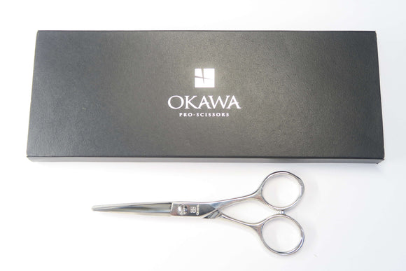 Bランク【OKAWA PRO SCISSORS オオカワプロシザーズ】 SG50-D シザー 美容師・理容師 5.0インチ 右利き 【中古】:G-1864