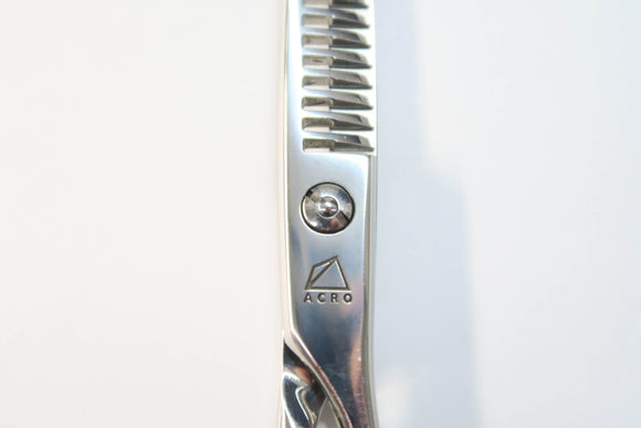 Cランク【MIZUTANI SCISSORS ミズタニシザーズ】 ACRO YURAGI 6 セニング 美容師・理容師 6.0インチ 右利き 【中古】:H-12185