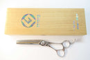 Bランク【ナルトシザー naruto scissors】 RK三梳きヘネシーイタリック・B27 セニング 美容師・理容師 6.1インチ 右利き 【中古】:G-1884-1