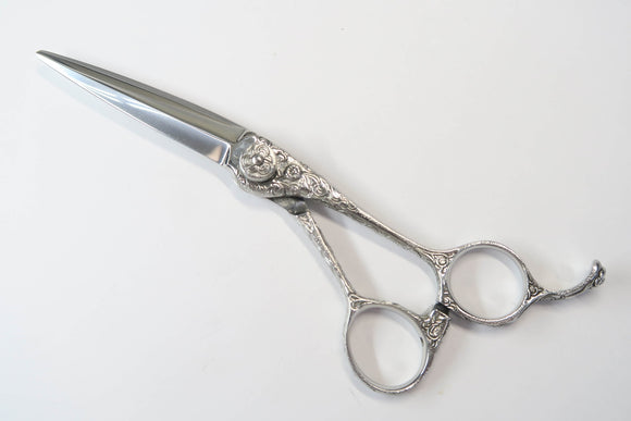 Bランク【ナルトシザー naruto scissors】 ダックボードZ唐草 シザー 美容師・理容師 5.8インチ 右利き 【中古】:H-12112